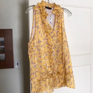 The Limited sleeveless blouse